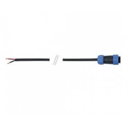 1,5mtr 2x1mm² Open end cable 4-pin IP68 Female inline conne